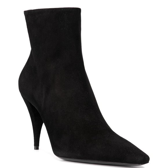 Saint Laurent NWT Authentic Kiki Suede Ankle Boots - Picture 14 of 14